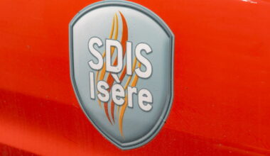 un scootériste en urgence absolue après une sortie de route