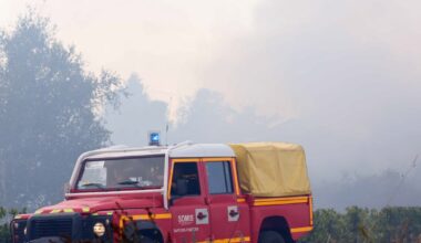 La Valla-en-Gier. 1 300 mètres carrés de végétation ravagés par un feu dans le secteur du barrage de Soulages