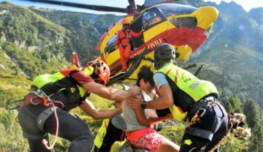 Isère. Chute de 30 mètres en randonnée, chute en VTT… Journée dense pour les secours en montagne