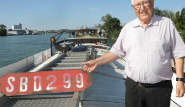 Allemagne. À Weil am Rhein, bienvenue à bord du Willi, péniche construite en 1909