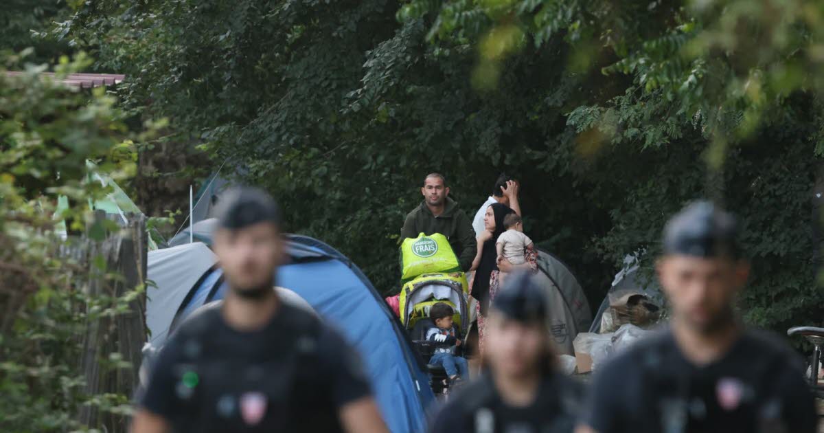 Strasbourg. Le campement du parc du Heyritz évacué au petit matin par la police