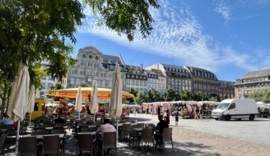 comment la place Kléber change de visage en 2025