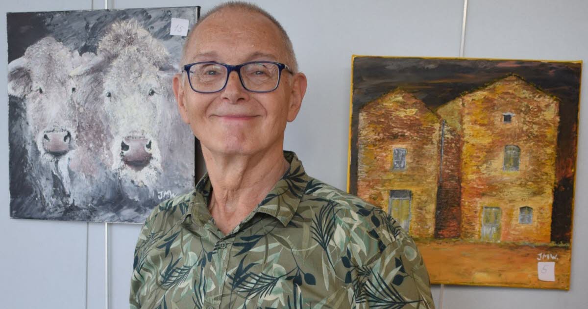 Montbard. Jean-Michel Wosinski expose ses peintures à l’office de tourisme