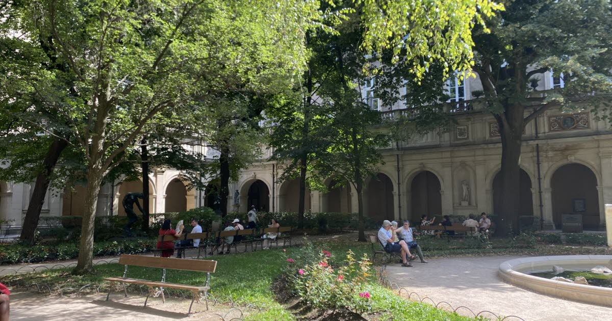 ces Lyonnais se réfugient dans les musées gratuits pour se mettre au frais
