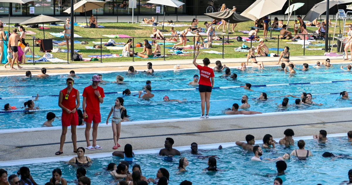 Nancy Thermal pris d’assaut à cause de la canicule