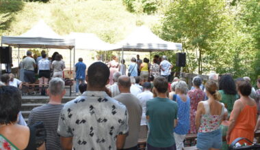 ils ont fêté l’Assomption à la grotte de Cotatay