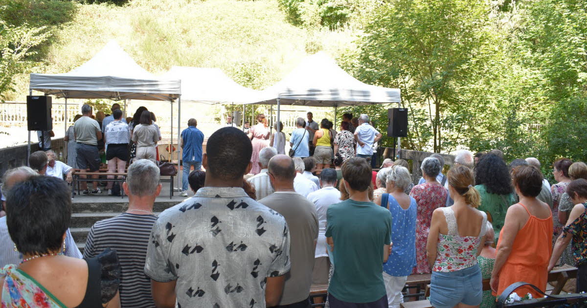 ils ont fêté l’Assomption à la grotte de Cotatay