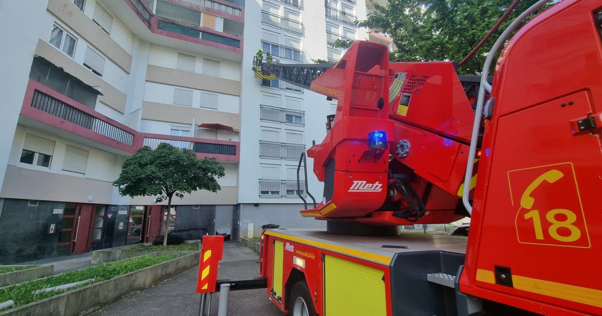 Vandœuvre-lès-Nancy. Le feu de cave se propage au joint de dilatation, les pompiers tentent de l’ennoyer