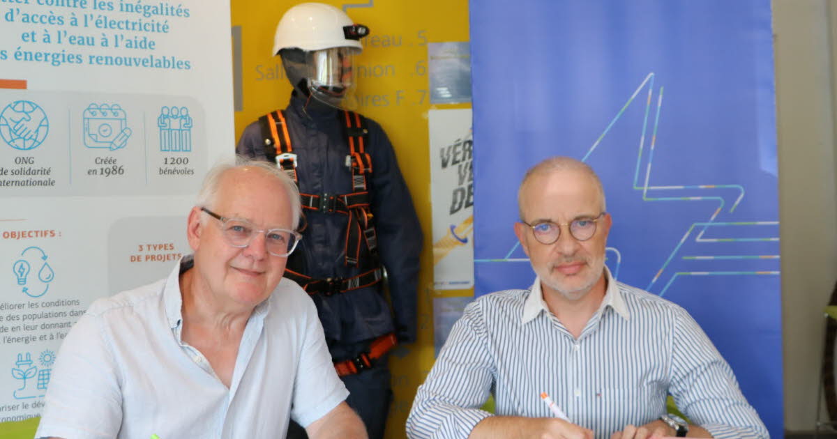 Heillecourt. Enedis s’engage aux côtés d’Électriciens Sans Frontières