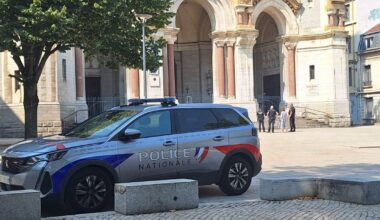 Loire. Des inscriptions racistes et antisémites sur la cathédrale Saint-Charles à Saint-Étienne