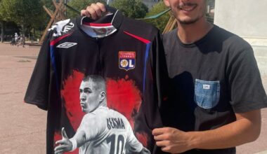 Lyon. Ce jeune fan de football, dessine et transforme des maillots en œuvres d’art