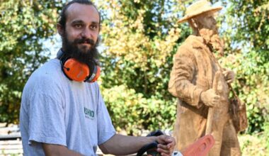 Insolite. Le meilleur sculpteur à la tronçonneuse de France est Bourguignon