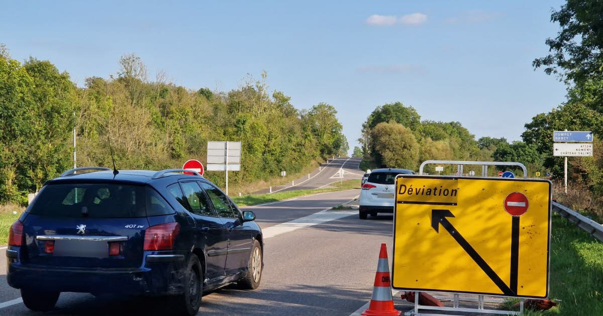 de nouvelles coupures de circulation sont prévues entre Nancy et Metz