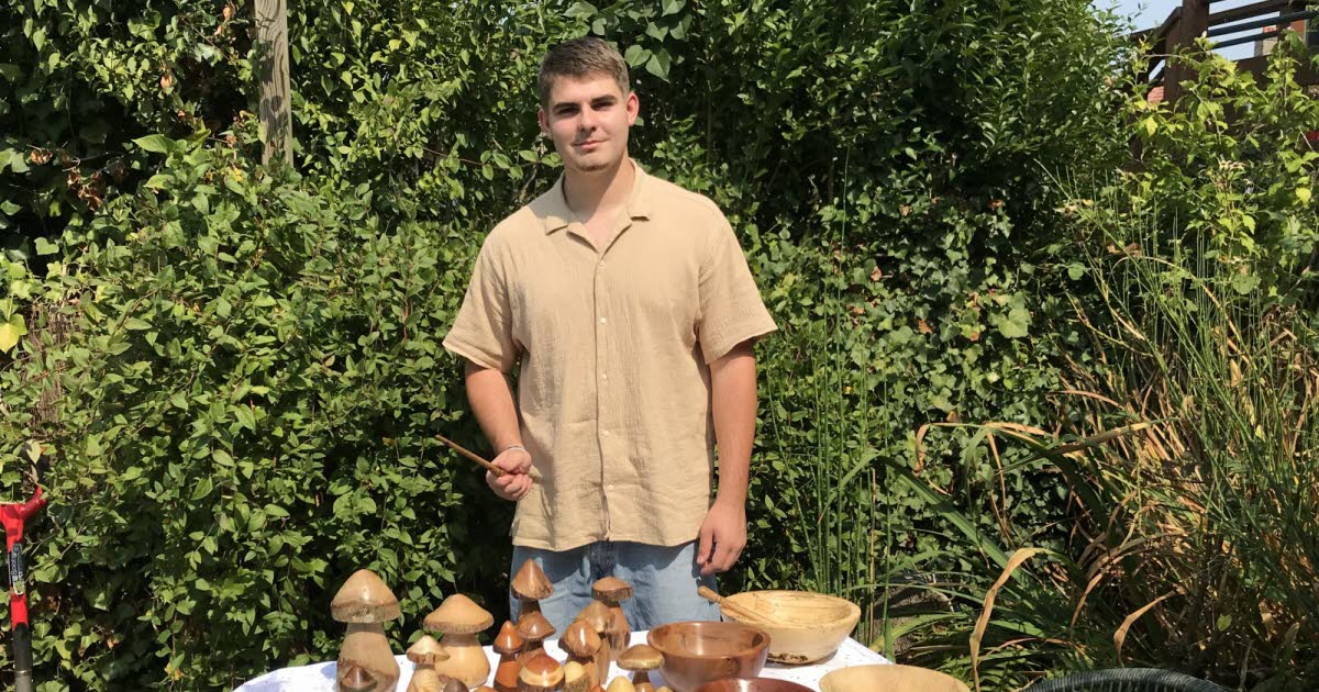 Vandœuvre-lès-Nancy. Noah Gomes transforme les branches en baguettes magiques