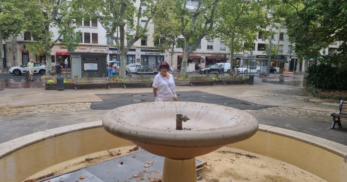 Lyon. Au Point-du-Jour, en pleine canicule, « nous n’avions plus un seul point d’eau sur la place Bénédict-Tessier »