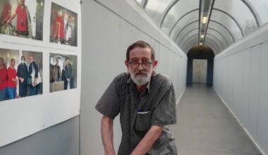 Saint-Étienne. Maurice Muller expose ses photos dans le couloir de l’ascenseur du Crêt-de-Roc