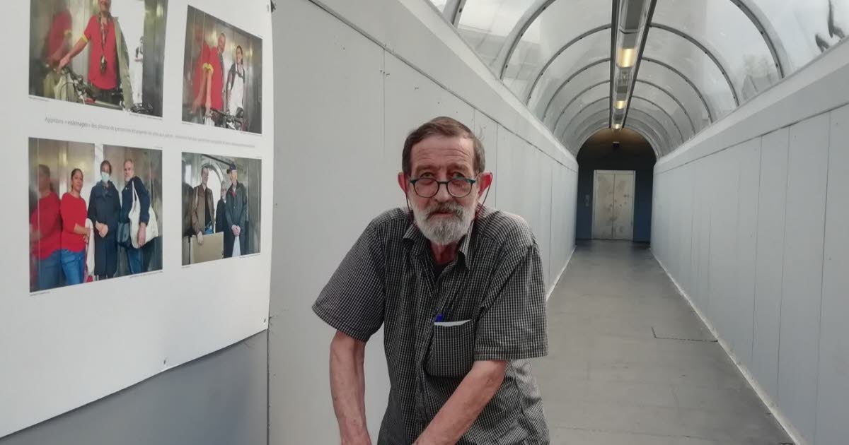 Saint-Étienne. Maurice Muller expose ses photos dans le couloir de l’ascenseur du Crêt-de-Roc