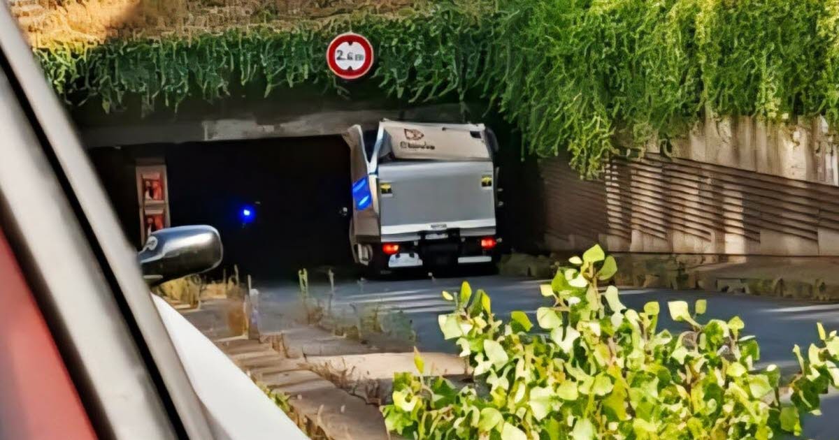 Lyon. Un camion s’encastre sous la trémie de la Part-Dieu, un de plus !