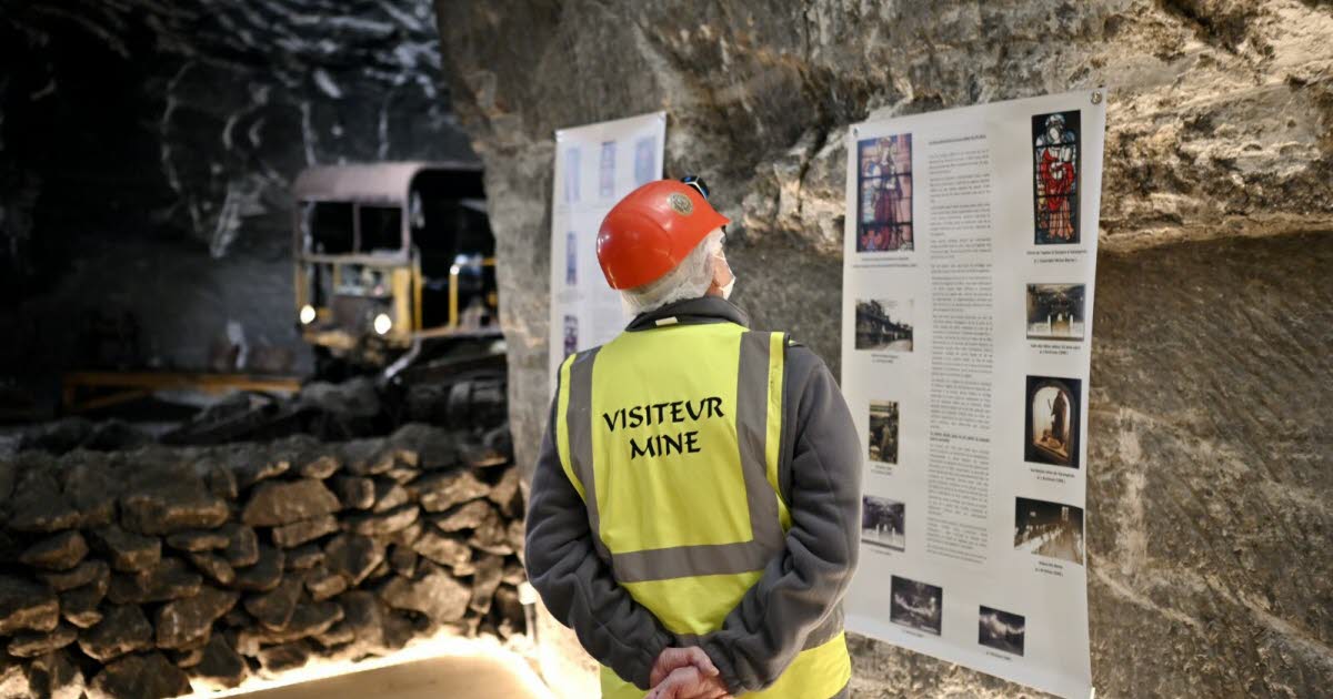 Une visite guidée à 160 mètres de profondeur
