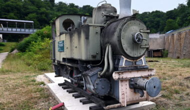 La photo du jour en Meurthe-et-Moselle. Une locomotive pour se laisser rêver dans la mine de Neuves-Maisons
