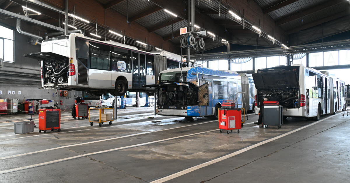 un dépôt réinventé à l’heure du 100 % électrique