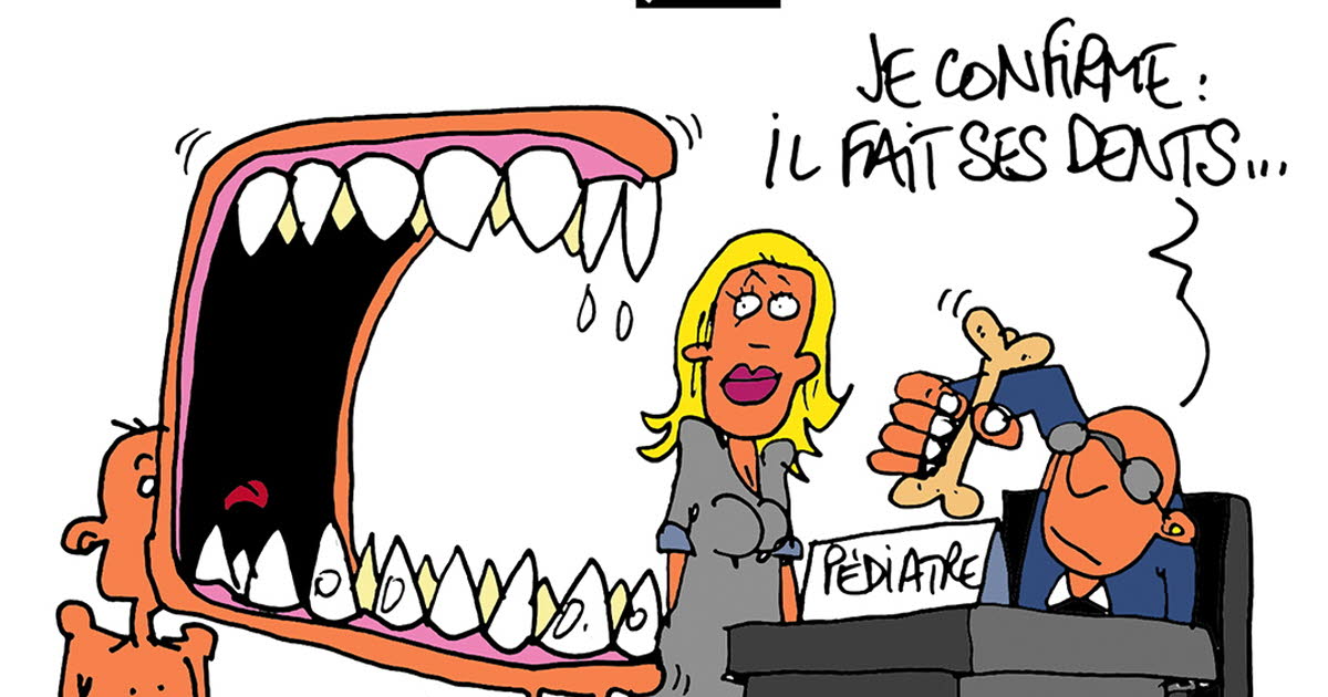 Humour. Le dessin du 23 août : "carnivore babies", ces bébés américains qui font bien leurs dents ! - Le Progrès