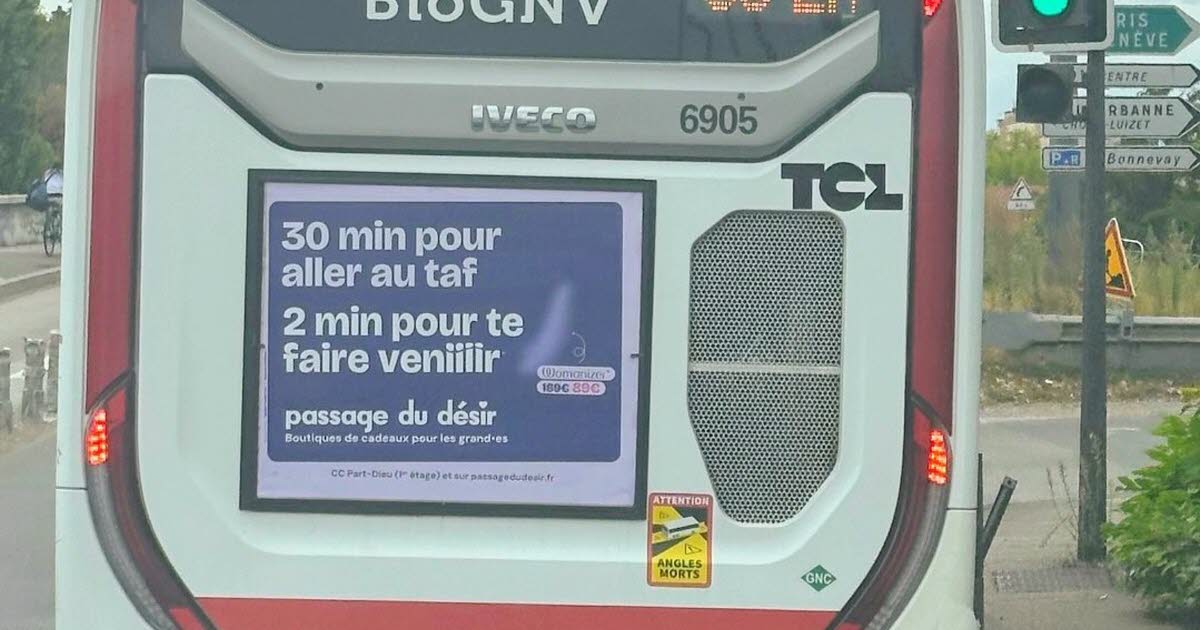 Métropole de Lyon. Cette pub ‘‘olé olé’’ qui fait vibrer le réseau des Transports en commun lyonnais