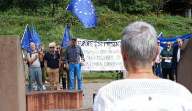 Wissembourg. Ils ont manifesté à Weiler pour défendre la liberté de circulation en Europe