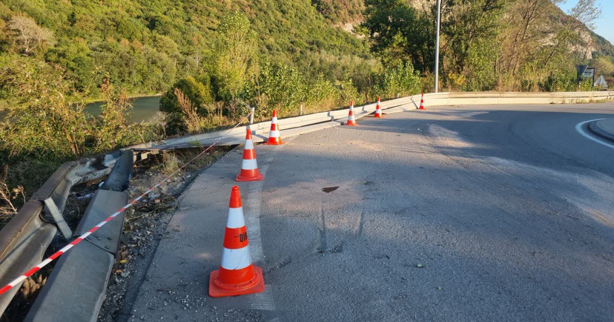 Métropole de Grenoble. Une voiture chute dans le Drac au sud de Comboire : une jeune femme décédée