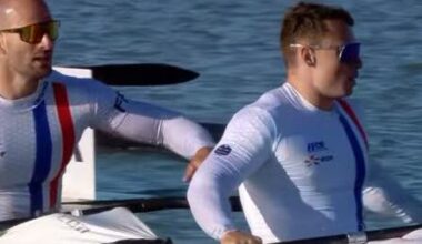 Francis Mouget et Quillian Koch terminent 2e  de la Finale B