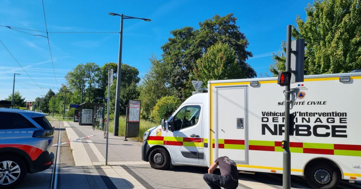Strasbourg. Colis suspect à la station de tram Mélanie : la circulation perturbée