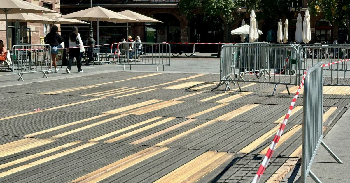 l'été se termine, les bassins vidés et les installations éphémères remisées