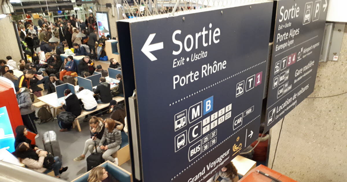 Rhône. Après «un acte de malveillance», gros retards de TGV dans les gares de Lyon Part-Dieu et Saint-Exupéry