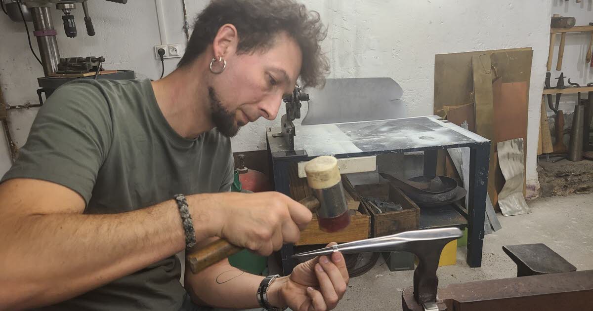la belle idée de cet atelier d'orfèvre