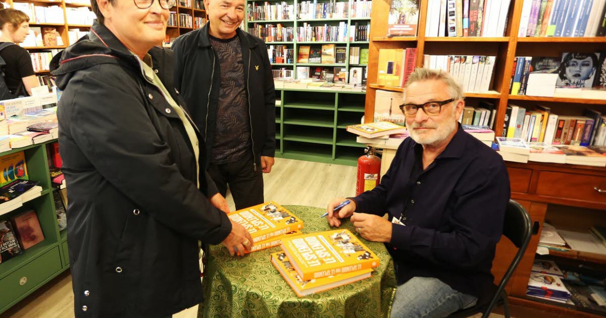 Tournon-sur-Rhône. Bruno Moynot a dédicacé son livre sur le Splendid