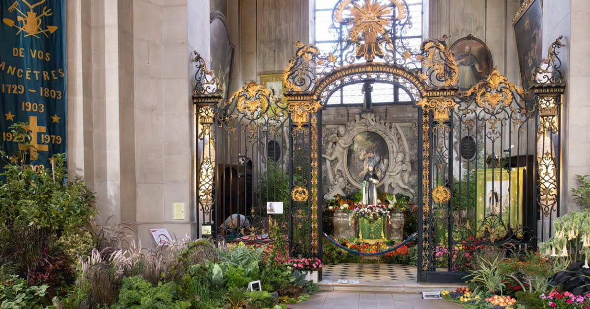 Nancy. Messe solennelle pour saint Fiacre, patron des jardiniers, à la cathédrale