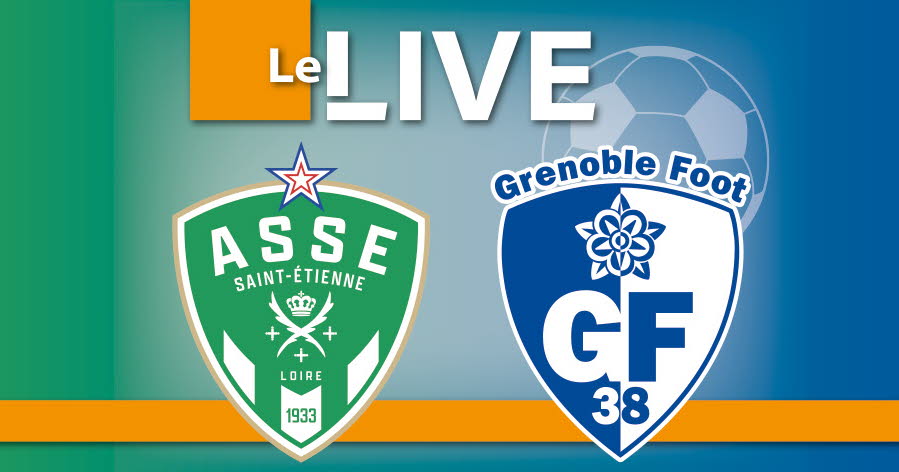 En direct Football - Ligue 2. L'ASSE peut confirmer à domicile, le GF38 veut éviter la crise... Suivez le match