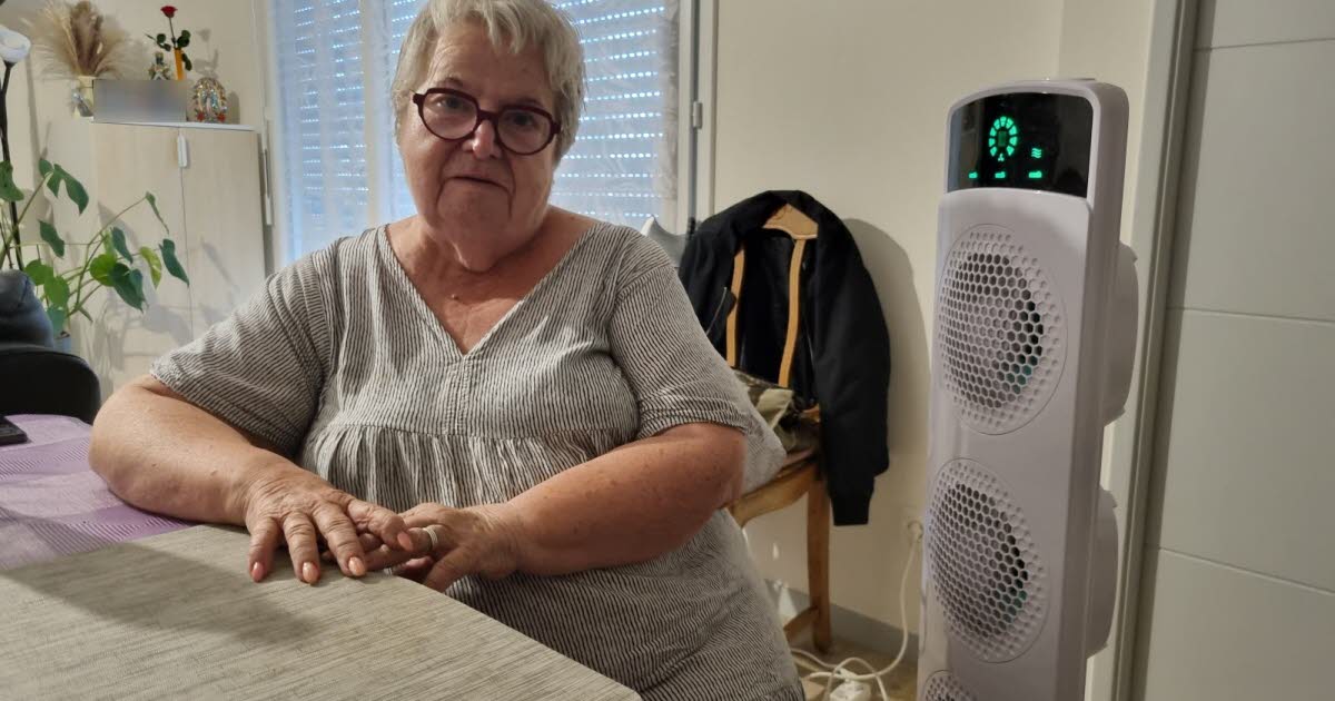 dans son logement neuf et récent, elle vit un calvaire l'été