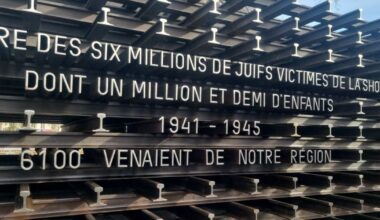 Lyon. Le mémorial de la Shoah vandalisé par un tag « Free Gaza »