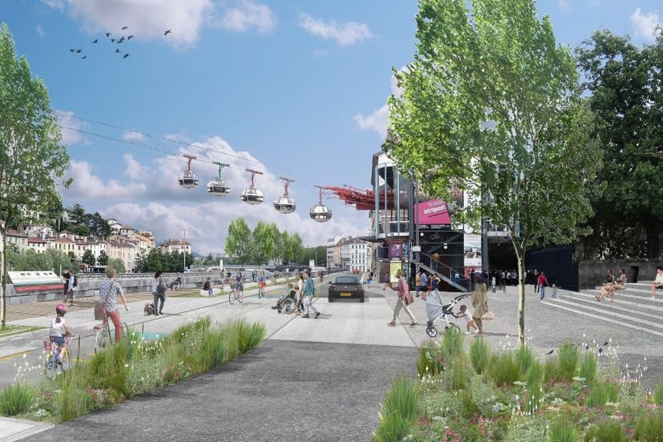 EN IMAGES. Le projet de réaménagement des quais "au profit des piétons et des vélos" se dévoile, ce qui va changer