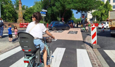Strasbourg. Liés au ring vélo, ces nouveaux aménagements sont jugés dangereux : "C'est une horreur"
