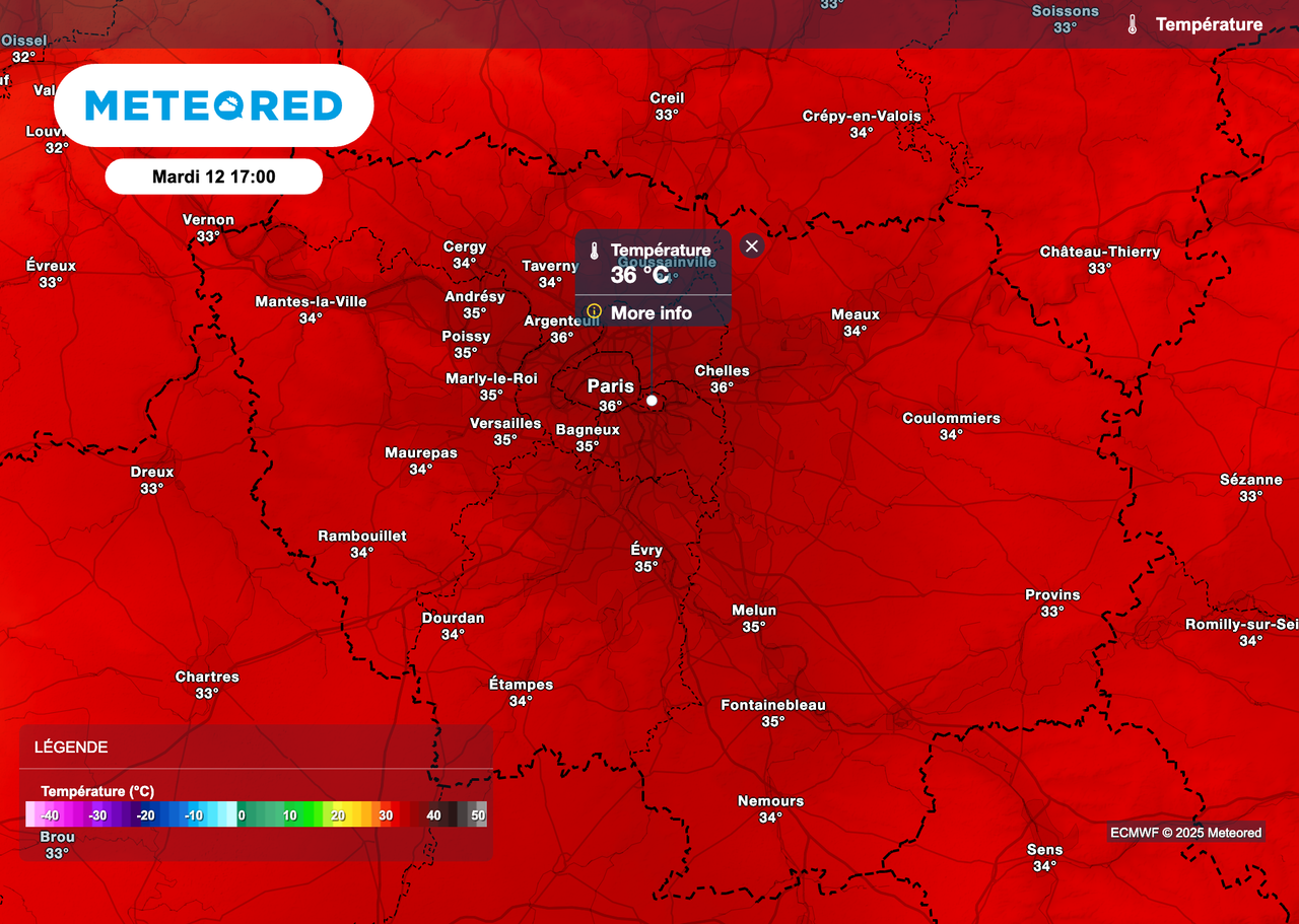 Plus de 36 degrés en Île-de-France ! Combien de temps va durer la canicule à Paris ? Jusqu'à la semaine prochaine ?