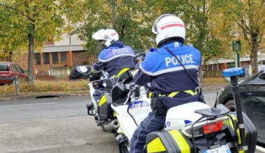 le motard blessé sur la rocade était un policier en service