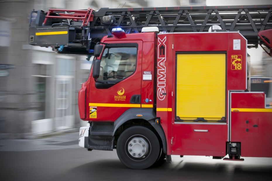 Un feu mobilise 60 pompiers dans un parking souterrain à Rennes