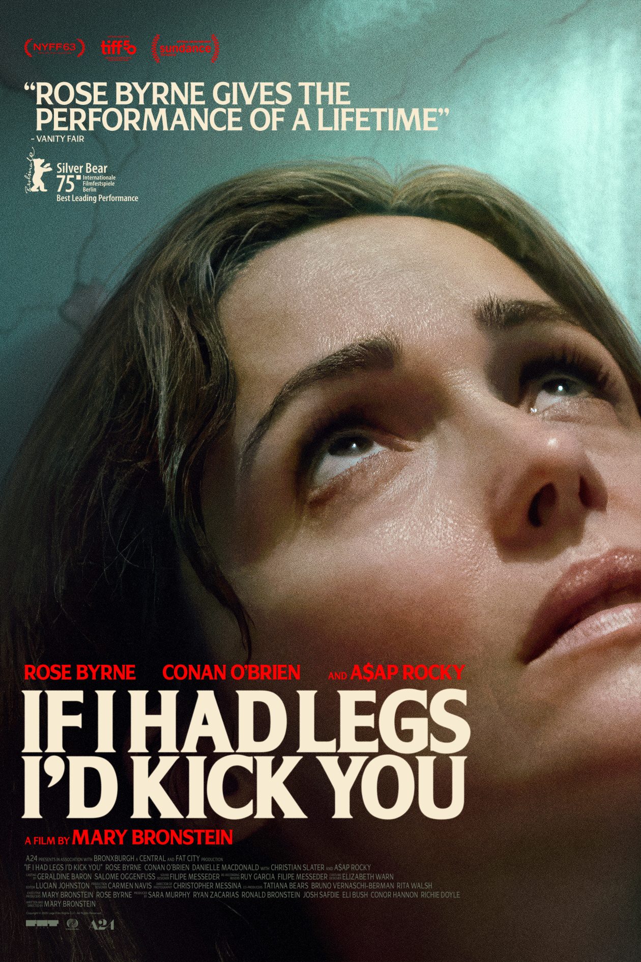 Affiche US de If I Had Legs I'd Kick You