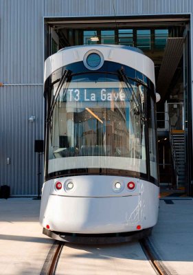 Première des rames de tramway pour l’extension de la ligne T3 à Marseille