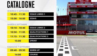 Le programme du GP de Catalogne MotoGP 2025
