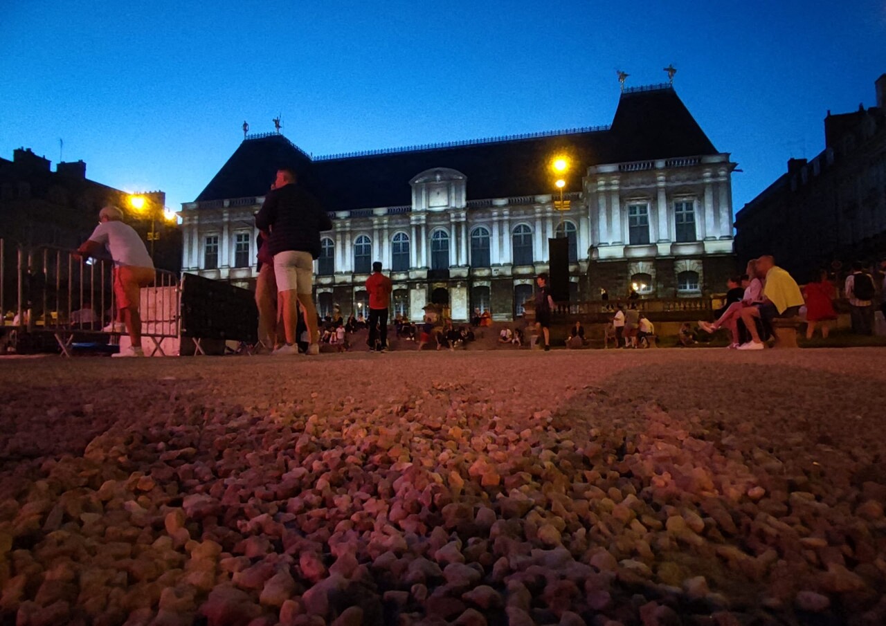 dernières soirées pour admirer les projections monumentales au Parlement de Bretagne