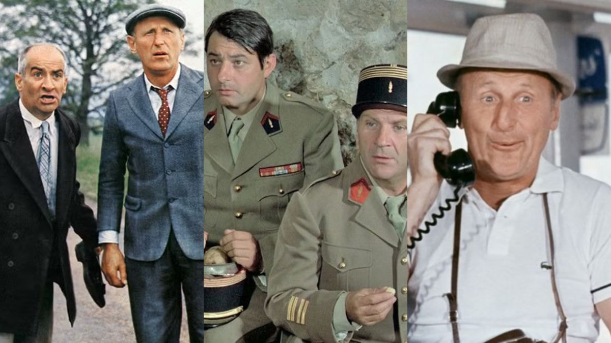ces 7 images viennent-elles de La Grande Vadrouille, La 7ème Compagnie ou Le Corniaud ?