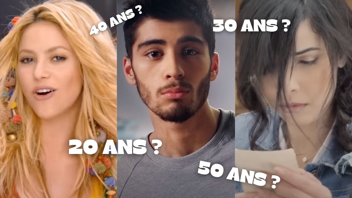 choisis (sans mentir) 15 tubes des années 2010 et on devinera ton âge